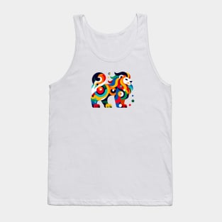 Lion Color Palette Tank Top